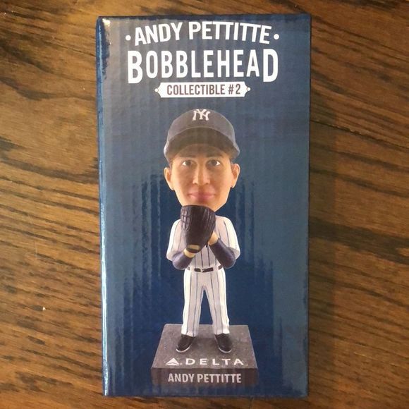 NEW YORK YANKEES Andy Pettitte Bobblehead NIB SGA - Picture 8 of 9